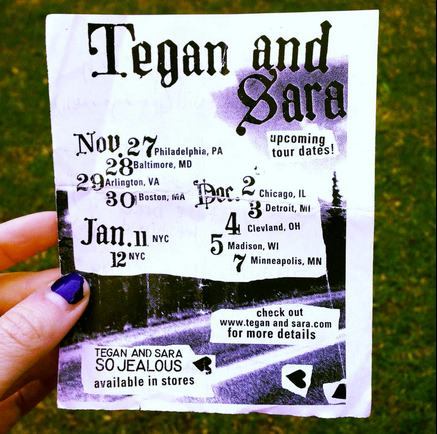 Flyer from our first tour ten years ago with our dear friend rachaelcantu! She also contributed a piece to the book in our So Jealous X retrospective collection! Pre-order now at sojealousx.com!